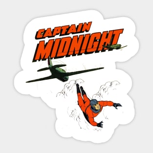 Captain Midnight Sticker